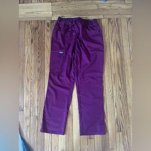 Cherokee maroon scrub pants